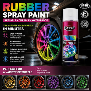 Auto Peelable Protect Film Colorful <strong>Rubber</strong> Spray <strong>Paint</strong> for Car Wheel <strong>Rubber</strong> <strong>Paint</strong> - Product Image 2