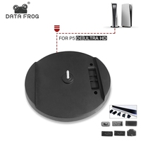 Support vertical pour console de jeu PS5 DATA FROG version numérique, accessoires, support de lecteur optique 2 en 1, base pour une optimisation optimale