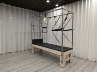 Equipo Comercial de Pilates Reformers, Reformer de Pilates de Madera, Reformer Cadillac de Madera de Arce para Centros de Rehabilitación
