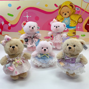 Плюшевая игрушка плюшевая Мишка с логотипом и бантом, мягкая упаковка из полиэстера - Product Image 4