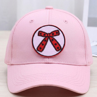 Patch brodé personnalisé en forme de nœud, appliqué thermocollant de qualité supérieure pour chapeaux, vêtements, accessoires de mode avec logo personnalisé, vente en gros