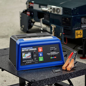 Caricabatterie per <span class=keywords><strong>Auto</strong></span> Intelligente Automatico con Connessione a Spina, per Batterie Moto al Piombo-Acido a Secco 12V 2/5/10/50A, Ricarica Rapida - Product Image 5