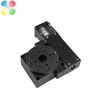 C & K Personnalisable JMBR-80R-B7 Rotation Stage Optique Cross Scroll Guide Slider R Axis Motorisé Stage for Test Instruments