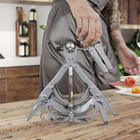 Portable multi-fonction pince pliante avec la torche de led