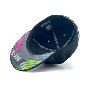 Chất Lượng Cao Cổ Điển Hip Hop 6 Bảng Điều Chỉnh Màu Đen Đồng Bằng Mens Thiết Kế Cổ Điển <span class=keywords><strong>Snapback</strong></span> Thể Thao Mũ Mũ Với Tùy Chỉnh Thêu Logo - Product Image 6