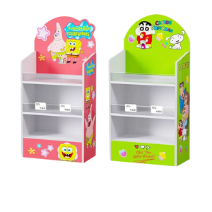 Tùy chỉnh PVC dầu gội đầu và vòi hoa sen Gel Rack hiển thị trung tâm mua sắm/siêu thị thực phẩm đồ chơi mặt đất Rack hiển thị - Product Image 1