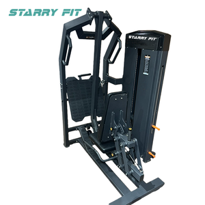 Haute qualité en acier salle de sport intérieure équipement de Fitness entraînement musculaire broche chargée pendule hanche presse pour les bras et la musculation - Product Image 4