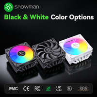Enfriador ARGB de 90 mm ITX LGA1851 LGA1700 AM5 AM4 para Importadores B2B con Personalización Basada en Diseño, Programa ODM Listo para Producción en Masa, Envío Rápido