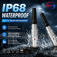 Connecteur étanche UHUB série K 0K 3 broches IP68 pour équipement extérieur