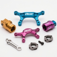 Service d'usinage CNC Fraisage Tournage Alliage d'aluminium Anodisation Qualité garantie Racing Go Karts Kit de pièces et accessoires