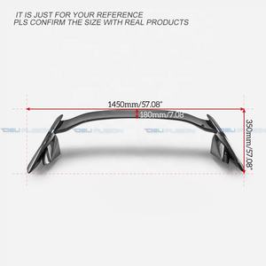 Alerón trasero de fibra de carbono para Honda Civic FK7 2017 de 5 puertas, estilo original para la cajuela. - Product Image 5