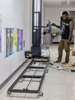 Imprimante 3D automatique pour machine d'impression murale imprimante murale à jet d'encre verticale UV 5D