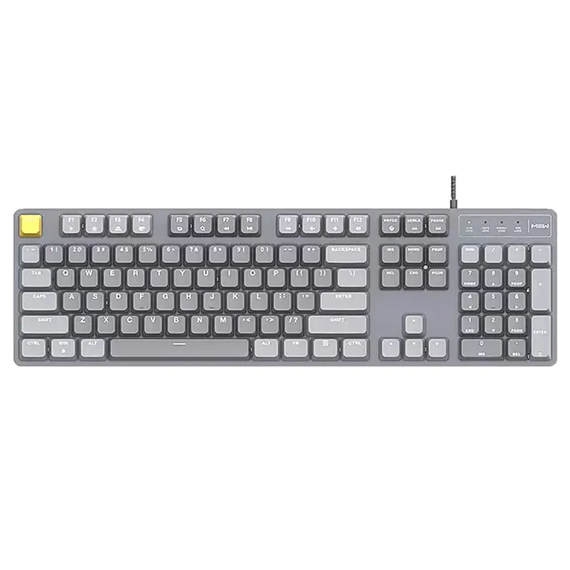 Xiaomi Youpin G06 104 tombol, Keyboard mekanis Gaming berkabel gravitasi MIIIW asli