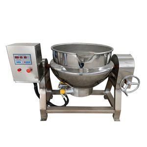 Hervidor <span class=keywords><strong>de</strong></span> cocina <span class=keywords><strong>de</strong></span> marca Industrial <span class=keywords><strong>de</strong></span> <span class=keywords><strong>tres</strong></span> piedras, <span class=keywords><strong>precio</strong></span> <span class=keywords><strong>de</strong></span> fábrica, caldera <span class=keywords><strong>de</strong></span> sopa con camisa para pasta <span class=keywords><strong>de</strong></span> tomate, fusión <span class=keywords><strong>de</strong></span> azúcar, alta eficiencia - Product Image 4