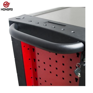 Chariot à outils robuste en acier inoxydable à 7 tiroirs avec serrure, glissières à billes, certifié OEM ISO9001 pour <span class=keywords><strong>garage</strong></span> et atelier - Product Image 5