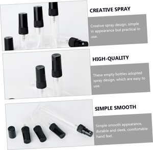 Venta al por mayor de frascos de perfume pequeños de vidrio de 2ml, 3ml, 5ml, 10ml, vacíos, recargables, para viaje, delgados, con tapa de rosca y serigrafía, ideales para muestras. - Product Image 4
