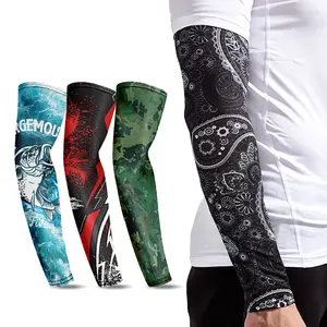 Summer High Quality Sport Arm Sleeve Breathable Elasticity Running Hiking Sleeves Arms Warmer Sun Protection Arm Covers