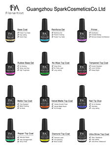 Esmalte de Uñas en Gel de Capa Superior y Base UV de 15 ml y 1 kg, No Pegajoso, con Etiqueta Privada, Venta al por Mayor OEM - Product Image 6