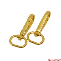 Mousqueton pivotant multifonctionnel 16,6 mm en alliage de zinc durable, avec déclencheur rapide, boucle à ressort en métal tendance pour laisse de chien
