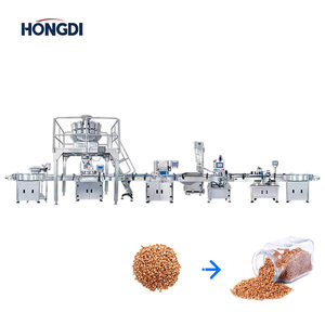 Ligne de production de remplissage de granulés à haute efficacité pour l'emballage alimentaire, du café, du riz et des produits chimiques - Product Image 1