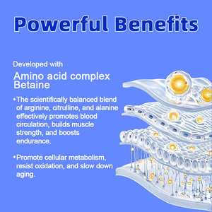 Cápsulas de L-Arginina, L-Citrulina Malato, Beta-Alanina, Betaína, Suplemento de Aminoácidos Esenciales para el Crecimiento Muscular y la Resistencia - Product Image 2