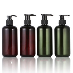 Bouteilles <span class=keywords><strong>de</strong></span> lotion vides recyclées en plastique Pet Rpet, 250 ml, 8oz, forme ronde, personnalisées, avec <span class=keywords><strong>pompe</strong></span> distributrice, bouteilles d'après-shampoing 400ml, PCR - Product Image 6