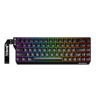 Teclado Mecánico con Cable de 68 Teclas, Interruptores Magnéticos Intercambiables en Caliente, Iluminación RGB, Anti-Ghosting, Compatible con PC
