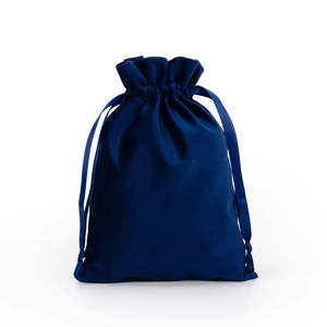 Pochette cadeau en velours à cordon, petite, réutilisable, écologique, design personnalisé - Product Image 2