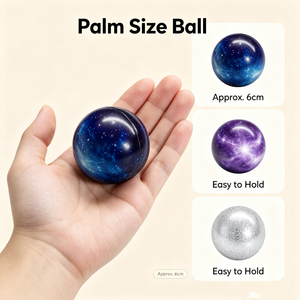 Pelota Antiestrés de PU con Diseño de Galaxia y Planetas, Suave y de Ascenso Lento, Juguete para Aliviar el Estrés - Product Image 3