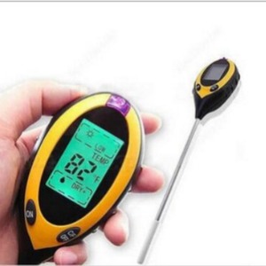 Bộ dụng cụ đo độ pH đất kỹ thuật số chuyên nghiệp 4 trong 1: Máy đo độ pH, độ ẩm, độ axit cho cây trồng trong vườn, hoa, nhiệt kế gia dụng - Product Image 2