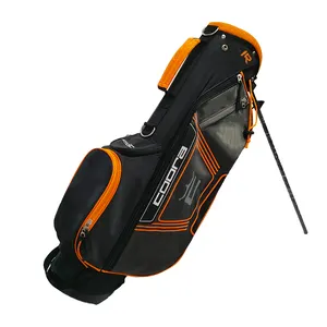 कम कीमत में हल्के वजन का गोल्फ किड बैग रंग लोगो फैब्रिक अनुकूलित हल्के वजन का वॉटर प्रूफ गोल्फ किड बैग