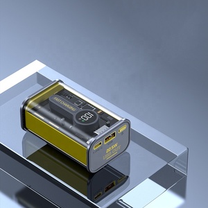 22.5W portatile ad alta densità Super veloce ricarica Cyberpunk Power Bank trasparente Power Station GaN <span class=keywords><strong>Tech</strong></span> impermeabile - Product Image 5