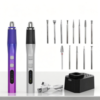Mini-meuleuse électrique, stylo de gravure sans fil, rechargeable par USB, haute vitesse, vitesse variable, 13 embouts, machine de gravure rotative DIY pour