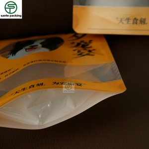 Bolsas Personalizadas para Empacar Snacks para Mascotas, Bolsas Transparentes para Snacks Liofilizados para Perros y Gatos, Bolsas con Base - Product Image 3