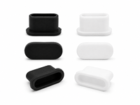 Cache-poussière en silicone pour port USB-C, protection pour téléphones mobiles et tablettes