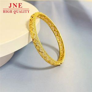 Cross-Border Hot New Vietnam Or Creux Diamant Motif Boucle Bracelet <span class=keywords><strong>Aliexpress</strong></span> <span class=keywords><strong>Bijoux</strong></span> En Gros - Product Image 3