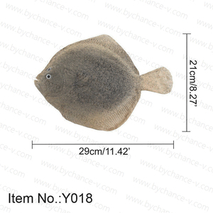 Pêcheur de <span class=keywords><strong>mer</strong></span> artificiel réaliste en PU souple pour aquarium, fête sur le thème de la <span class=keywords><strong>mer</strong></span>, décoration de vitrine de plage côtière et enseignement éducatif - Product Image 3