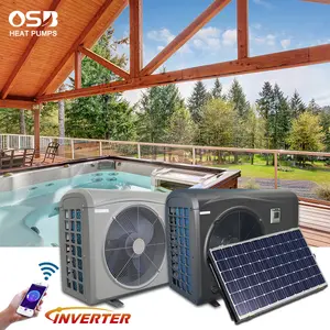 Pannello solare fotovoltaico fonte d'aria riscaldamento piscina pompa di calore scaldabagno tecnologia inverter dc