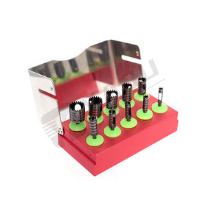 10pcs Dental Gingival Anel Cortador Ferramentas Implante Tissue Punch Aço Inoxidável Instrumentos Cirúrgicos Conjunto autoclavável - Product Image 5