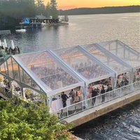 Tentes de Réception de Luxe à Toit Transparent pour 1000 Personnes, Chapiteau de Mariage à Vendre