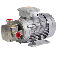 Pompe de transfert de liquide auto-amorçante en acier inoxydable de qualité alimentaire sanitaire avec basse pression et turbine flexible personnalisable OEM