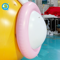 Ballon géant de dessin animé en PVC personnalisé de 3m, modèle de gaz publicitaire gonflable pour les activités promotionnelles, objets gonflables fabriqués sur mesure