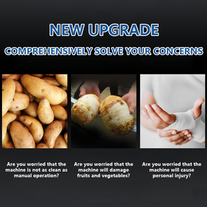 Kartoffel schälmaschine Industrieller Kartoffel schäler Elektrischer Kartoffel schäler Kartoffel waschmaschine Kartoffel schälmaschine - Product Image 5
