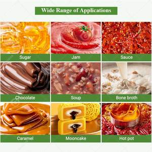 Máquina de cocción de salsa de tomate a vapor de 50 galones con caldera de camisa y agitador para la fabricación de salsa de tomate en Filipinas - Product Image 5