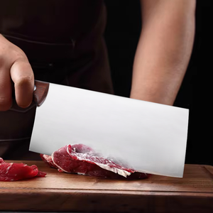 OEM Hot Sale Chinese Cleaver 7CR17MOV Mirror-finished integrated <b>knife</b> Not for <b>Bone</b> Chopping For Meat Vegetable Slicing DIY ODM - Product Image 4