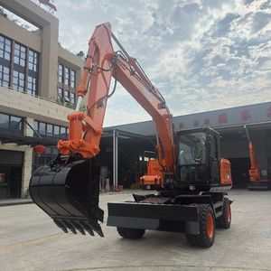 Excavatrice professionnelle sur roues à entraînement hydraulique de 15 <span class=keywords><strong>tonnes</strong></span> JG150S, économique et performante - Product Image 4