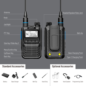 Mini DMR 3W Baterai 3000mah Walkie Talkie Digital DMR Radio Mobile Digital DMR Tier <span class=keywords><strong>2</strong></span> Bebas Lisensi DMR - Product Image 6