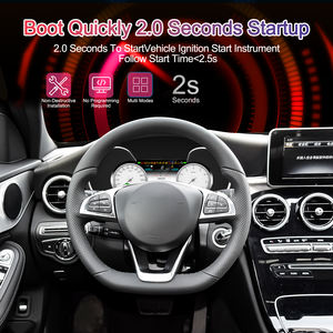 Para Mercedes Benz GLC/Clase C 2015-2020 NaviHua 12,3 ''medidor automático pantalla Lcd Virtual Monitor instrumento de tablero inteligente - Product Image 4