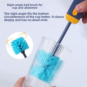 Cepillo Multifuncional Cuatro en Uno para Limpiar Vasos, Termos, Botellas y Boquillas - Product Image 3