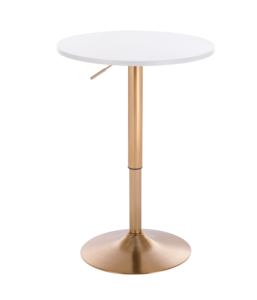 โต๊ะบาร์ทองรอบโต๊ะกาแฟปรับได้ - Product Image 1